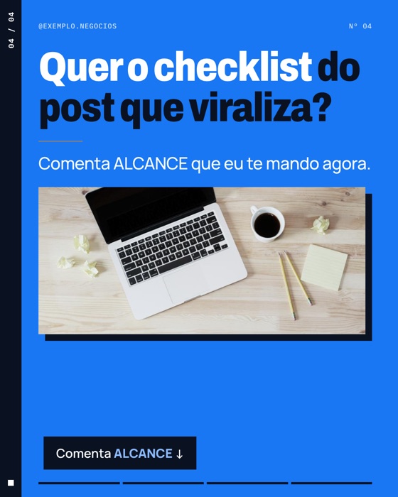 Slide 4 do carrossel de exemplo de negócios